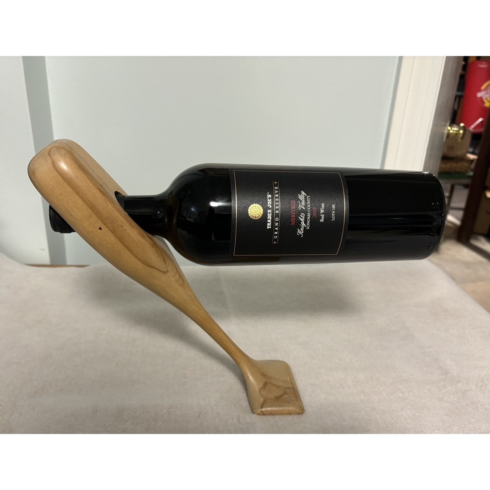 Wooden Whale Wine Bottle‎ Holder- Goodwood Homer, Alaska